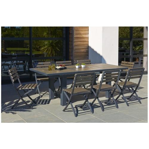 Ensemble table et 6 chaises pliantes