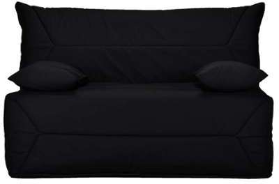 Banquette BZ en tissu DORIS coloris noir Banquette BZ en tissu DORIS