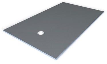 Wedi Receveur à carreler 140x90x4cm écoulement exc