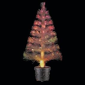 Sapin de Noël en fibre optique Hamilton H90 cm