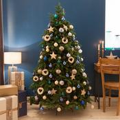 Sapin de noël artificiel tiges rondes type épicéa