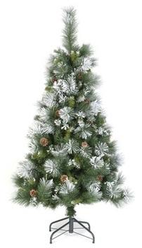 Sapin de Noël artificiel Floqué - H. 180 cm - Vert