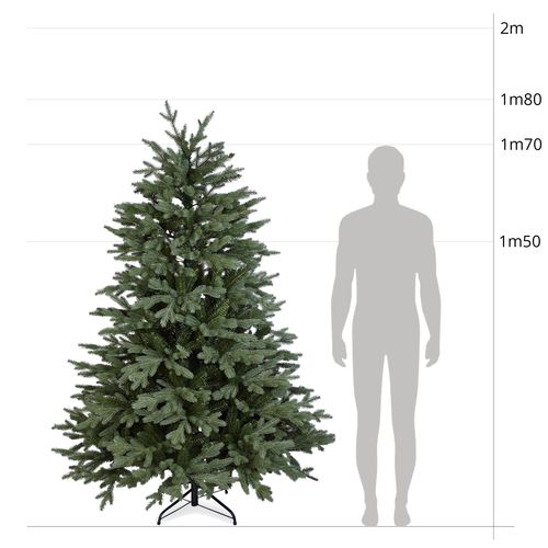 Sapin artificiel gris vert - H1m80 Sapin artificiel gris vert