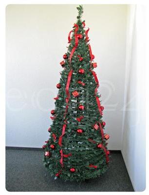 Arbre de Noël 1 8 m décoré et illuminé vert Arbre de Noël 1 8 m décoré