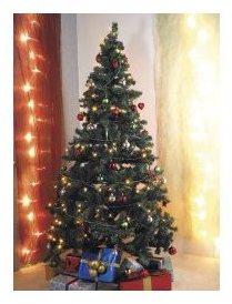 Sapin de Noël artificiel à 465 branches, 300 LED,1