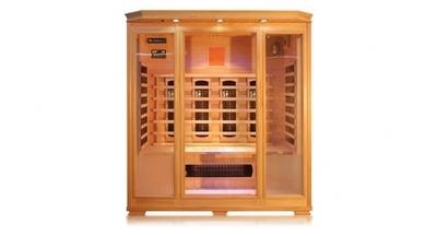 CABINE SAUNA LUXE INFRAROUGE 4/5 PLACES