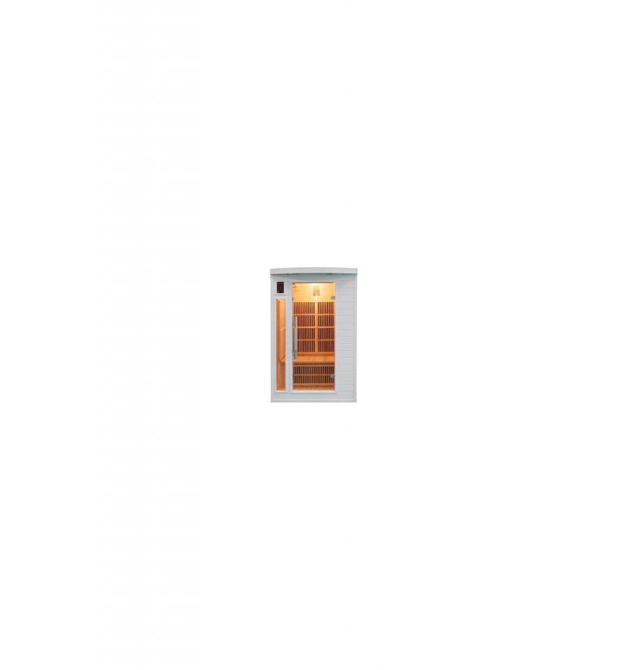 Sauna Infrarouge France Sauna SOLEIL BLANC - 2 Pla
