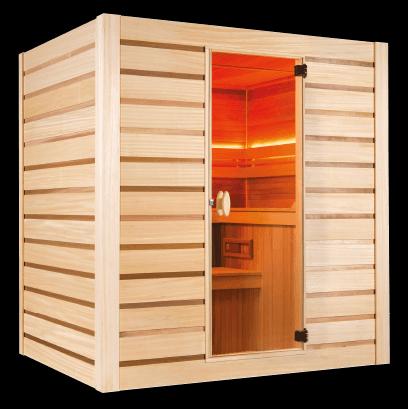 Sauna vapeur Eccolo 6 places