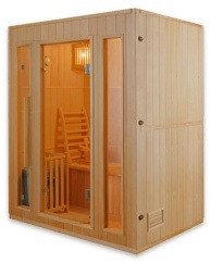 Sauna vapeur cabine 3 places ZEN puissance 4500W