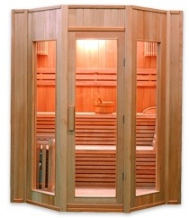 Sauna vapeur cabine 4 places ZEN puissance 4500W