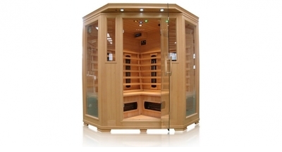 CABINE SAUNA LUXE INFRAROUGE 3/4 PLACES