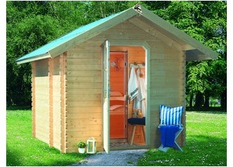 Sauna vapeur dextérieur Karibu SAUNAHAUS 3 bois é