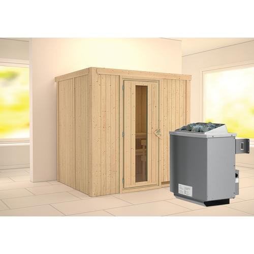 Sauna traditionnel vapeur Bodin Energie avec poêle