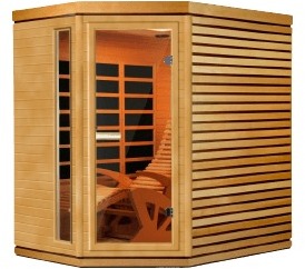 Sauna infrarouge Alto Solo Nature 1/2 places