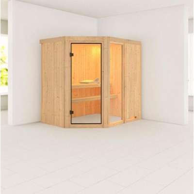 Sauna traditionnel 68mm 2 places Fiona 1 - Karibu