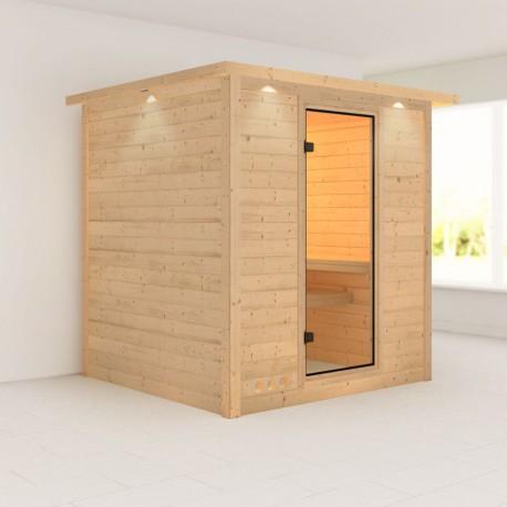 Sauna traditionnel MOJAVE 5 à 6 places 40mm KARIBU