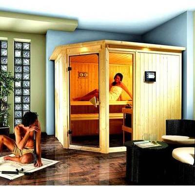 Sauna traditionnel 68mm 4 places dont 3 allongées