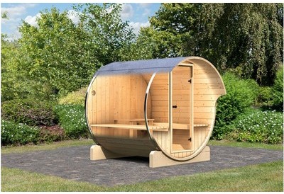Sauna vapeur extérieur Baril 1 sans poêle
