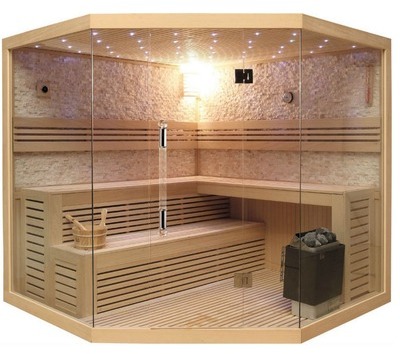Sauna Traditionnel UniK - 5 places Angulaire