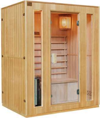 Sauna traditionnel 3 places poêle HARVIA 3500W - SNÖ Sauna traditionnel 3 places