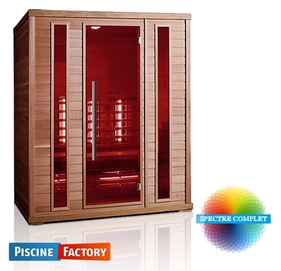 Sauna Optimum LUXE - 4 Places