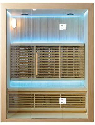 Sauna infrarouge 3 à 4 places Largo Sauna infrarouge 3 à 4 places