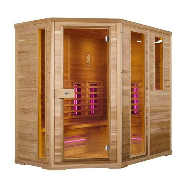 Sauna Infrarouge Nobel 210 Hemlock Duo