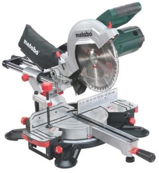Metabo KGS 254 M Scie à onglet et radiale avec las