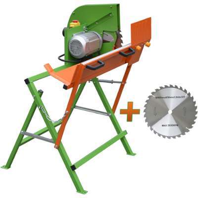 SCIE A BUCHES 2200W - 2 LAMES - ELEM GARDEN TECHNI