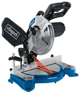 Scheppach Scie à onglet combinée HM80L 1500 W