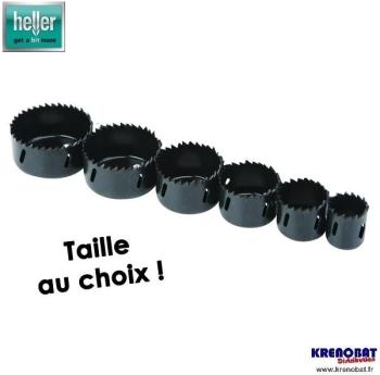 Scie cloche bimétal HSS 16 à 83 mm PRO HELLER Scie cloche bimétal HSS 16