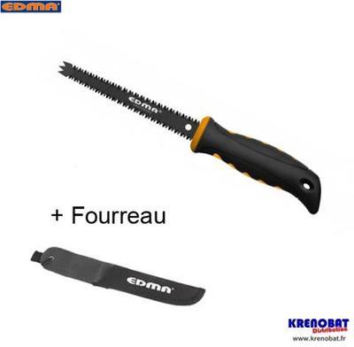 Scie à guichet 150 mm fourreau CROCOPLAC II EDMA Scie à guichet 150 mm fourreau