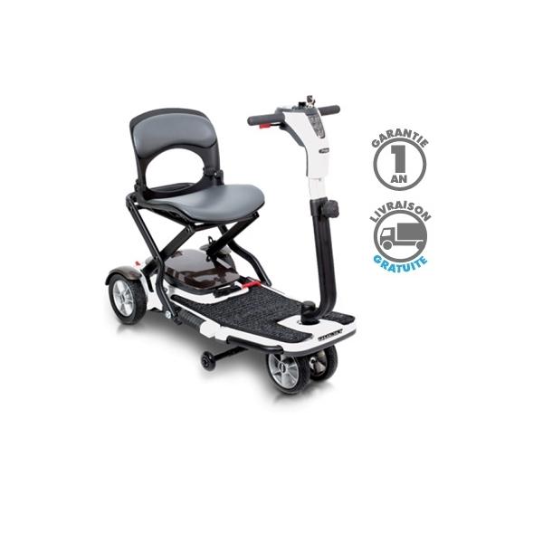 Scooter PRIDE Quest Pliant Blanc