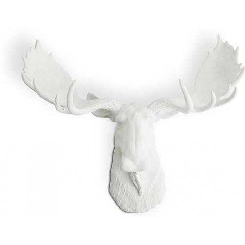 Tête d?élan Taxidermie ? Résine multicolor