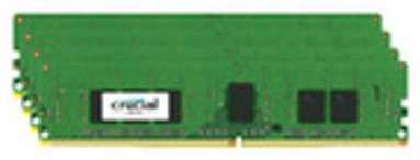 Crucial - DDR4 - 16 Go : 4 x 4 Go - DIMM 288 broch