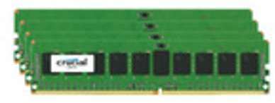 Crucial - DDR4 - 32 Go : 4 x 8 Go - DIMM 288 broch