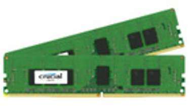 Crucial - DDR4 - 8 Go : 2 x 4 Go - DIMM 288 broche