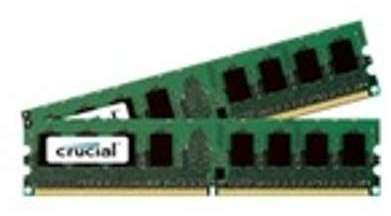 Crucial - DDR2 - 4 Go : 2 x 2 Go - DIMM 240 broche