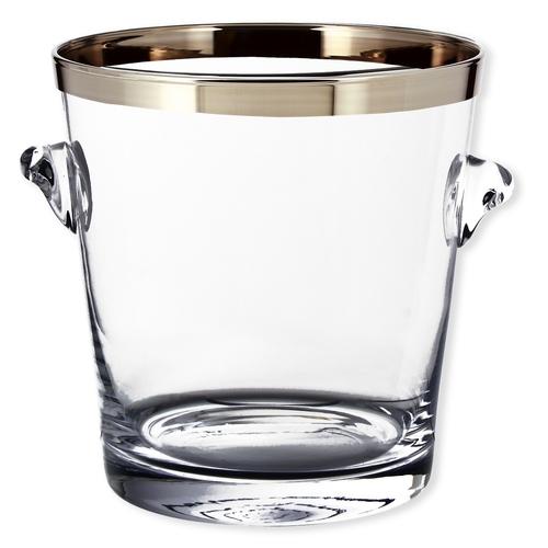 Seau à champagne en verre soufflé bouche 2L