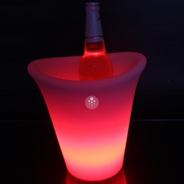 Seau à glace LED multicouleurs H29 cm Seau à glace LED multicouleurs
