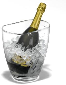 Seau à champagne Eclipse transparent - Verrerie de