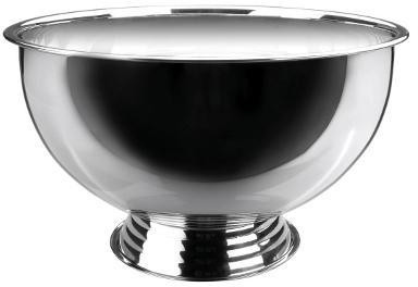 Vasque à champagne ronde en inox 18/10 Ø36cm - Vas