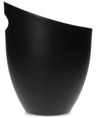 Seau à champagne Acryl noir 1 bouteille Seau à champagne Acryl noir