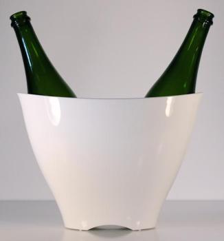Seau à champagne Iceberg blanc - Verrerie de la Ma