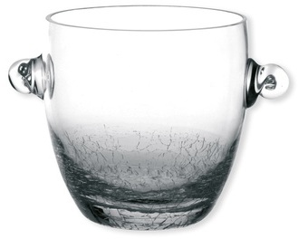 Seau à glace en verre soufflé bouche 1L