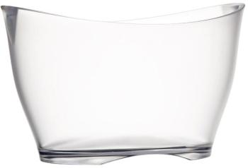Vasque à champagne Iceberg transparente - Verrerie