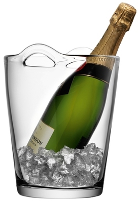 Seau à champagne en verre soufflé bouche Bar LSA D