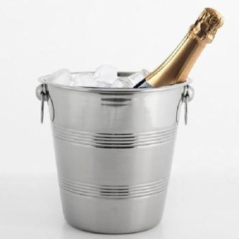 Seau à champagne inox 1 bouteille