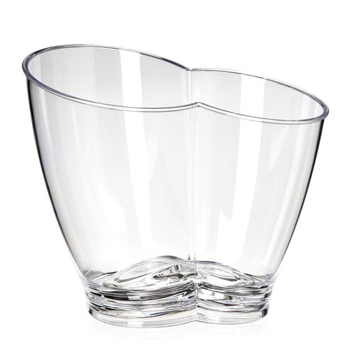 Duo Seau à champagne plastique double vasque