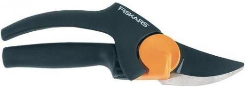 Sécateur Fiskars à lame franche à crémaillère et p